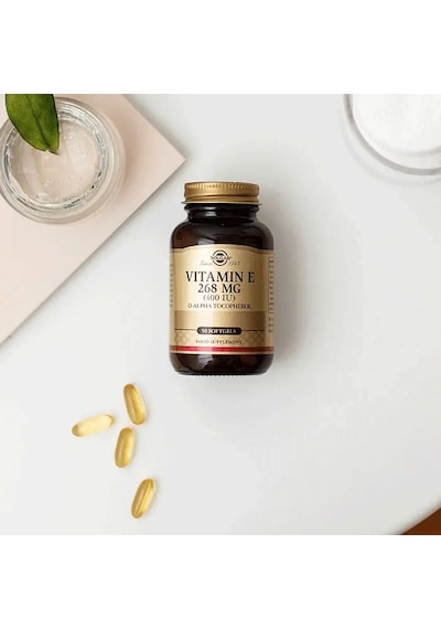 Solgar Vitamin E 400 IU Gıda Takviyesi Vitamin 3 x 50 Kapsül