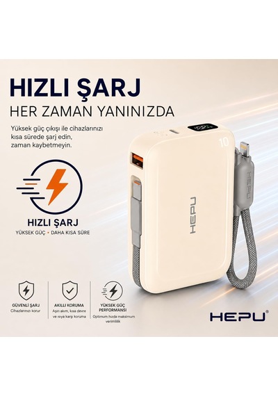 Hepu Armor Series Hp-ap04y 20.000 Mah Qualcomm Quick Charge 3.0 D