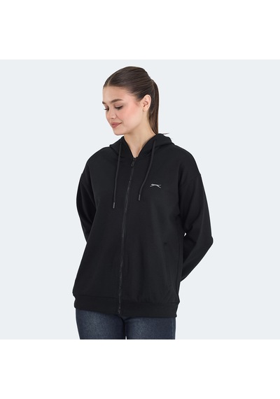 Slazenger KATHLEENA IN Kadın Sweatshirt Siyah