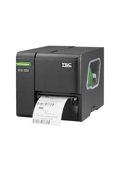 Tsc Ml240p Termal Transfer, 203 Dpi Usb Ethernet Endüstriyel Barkod Etiket Rulo Yazıcı