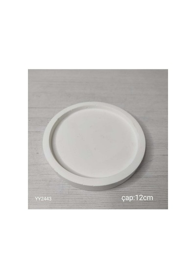 Yy2443 Yuvarlak Sunumluk 12cm Silikon Kalıp