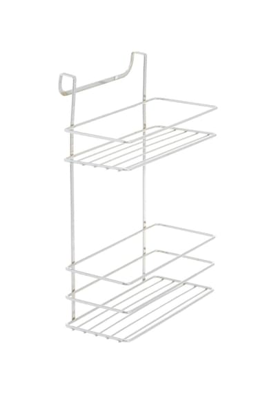 Suntel 2 Katlı Paslanmaz Metal Askılı Dolap Içi Düzenleyici Organizer Krom