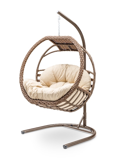 Gardemo Bergama Tekli Rattan Salıncak Dış Mekan Bahçe Balkon Ve Teras Salıncağı Kahverengi Gardemo Bergama Tekli Rattan Salıncak Dış Mekan Bahçe Balkon Ve Teras Salıncağı Kahverengi