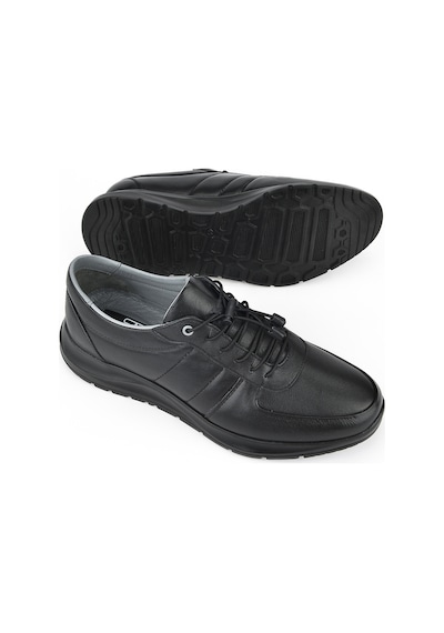 Ziya, Erkek Hakiki Deri Sneaker 1511037zs08 Siyah 1311013 S08 000 Siyah