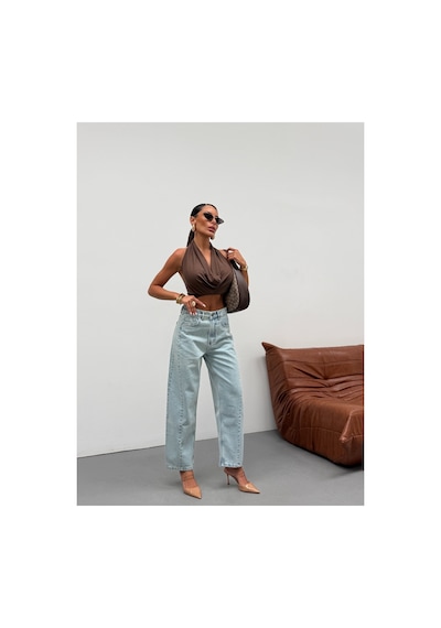 Kene Jeans Tintli Taş Yıkama Ön Detaylı Yan Parçalı Baggy Jeans Kot/denim Pantolon Tintli Taş Yıkama Kene Jeans Tintli Taş Yıkama Ön Detaylı Yan Parçalı Baggy Jeans Kot/denim Pantolon Tintli Taş Yıkama