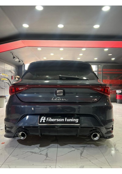 Seat Leon Mk4 (2021...) Auro Arka Tampon----fibersan Tuning