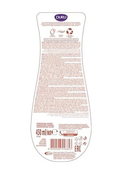 Fresh Sensations Energybomb Duş Jeli 450 Ml Diğer