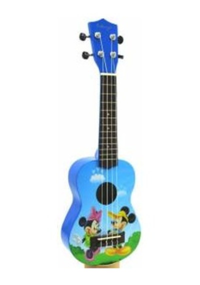 Soprano Boy Micky Li Ukulele-Gül Aksamlı-Üst Model