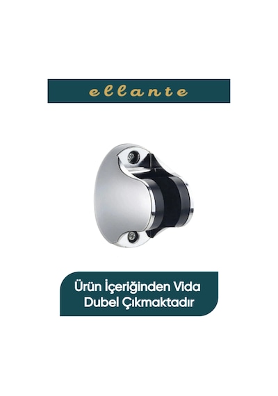 Krom Duş Başlığı Tutucu Ayarlanabilir Askı Mafsal Çok Renkli