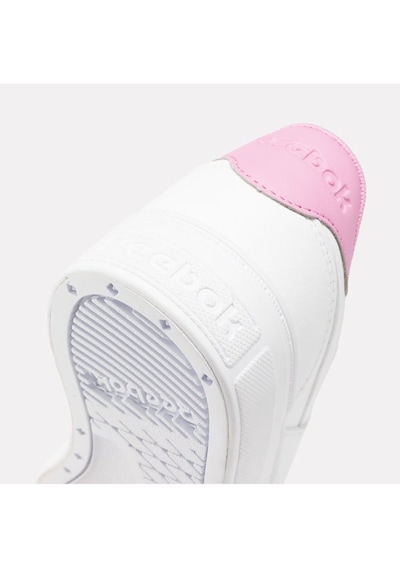 Reebok 100074333 Court Advance Bold Kadın Sneaker Ayakkabısı Beyaz Pembe Beyaz - Pembe