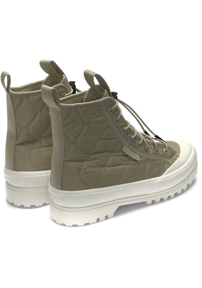 Superga 2644 Alpina Quilted Nylon Ayakkabı Yeşil