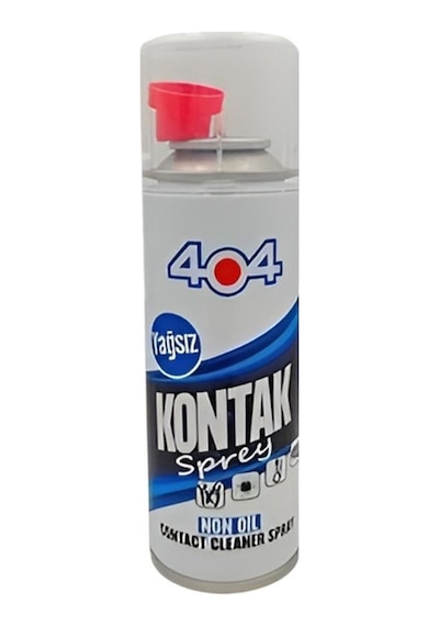 404 Kontak Temizleme 400 Ml Yağsız 1 Adet