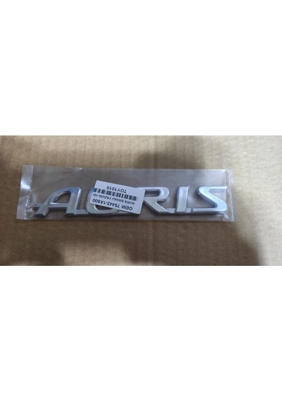 Auris 2006 - 2018 Yazı Toyota Auris Bagaj Yazısı
