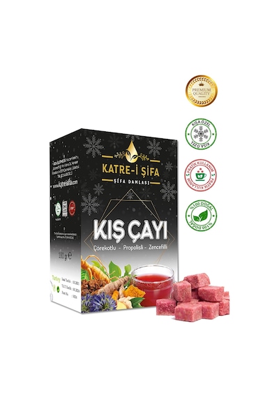Katre-i Şifa Udim Yağı 100 ML + Çörekotlu Propolisli Zencefilli Kış Çayı 180 G