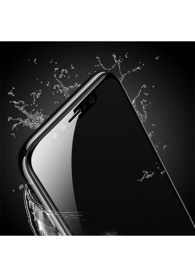 Wk Apple Uyumlu iPhone 12/12 Pro 6.1 Kingkong Curved Tempered Cam Ekran Koruy Siyah