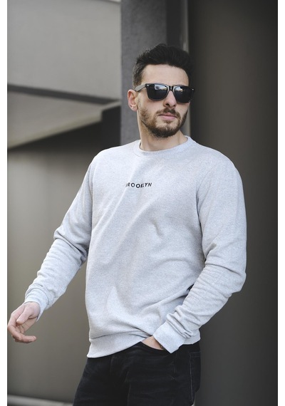 Oksit Lgg Brooklyn Comfort Pamuklu Erkek Sweatshirt