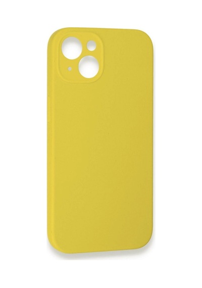 Apple Uyumlu iPhone 13 Mini Kılıf Lansman Legant Silikon - Sarı 0.2M-Çok Renkli