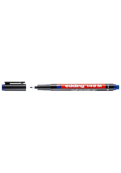 Edding 149M Çok Amaçlı Asetat Kalemi - 1 Mm - Mavi