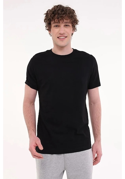 Kinetix Mb Pam C 11sn220 6fx Siyah Erkek Kısa Kol T-shirt Siyah