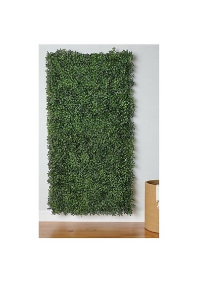 Tr Yapay Çiçek Duvar Kaplama Panel Şimşir Tabaka 40x60 Cm Yeşil Dikey Bahçe Kontef Diğer