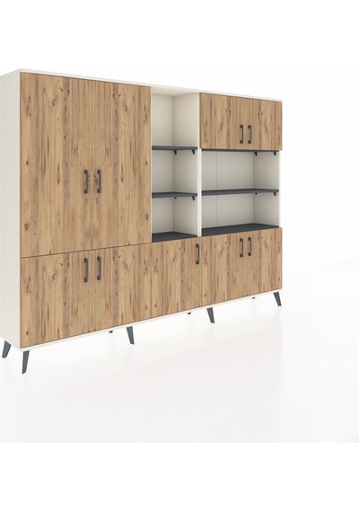 Arges Dolap 14 Raflı 9 Kapaklı 220x30x163 Aytaşı-çam/antrasit Aytaşı-çam/antrasit Arges Dolap 14 Raflı 9 Kapaklı 220x30x163 Aytaşı-çam/antrasit Aytaşı-çam/antrasit