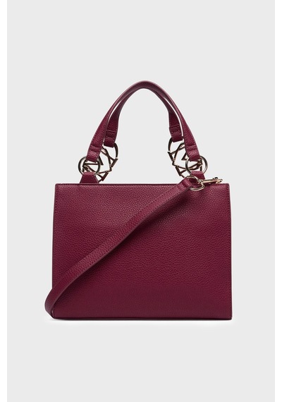 Love Moschino Logolu Çıkarılabilir Askılı Çanta Bayan Çanta Jc4006pp1plb0552 Bordo