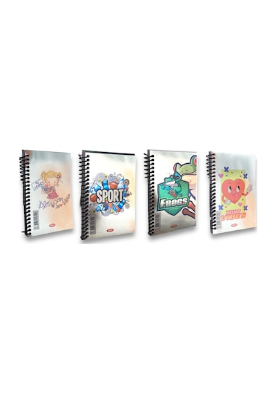 Tokaç Defter A6 Spiralli Kareli 60 Yaprak Bloknot