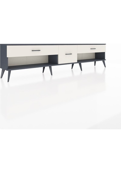 Arges Tv Ünitesi 3 Çekmeceli 220x30x51 Antrasit-antrasit/aytaşı Antrasıt/aytası - Antrasıt Arges Tv Ünitesi 3 Çekmeceli 220x30x51 Antrasit-antrasit/aytaşı Antrasıt/aytası - Antrasıt
