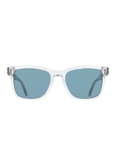 Salvatore Ferragamo Sf 2086se 020 55 Unisex Kare Şeffaf Gri Kemik Güneş Gözlüğü Gri