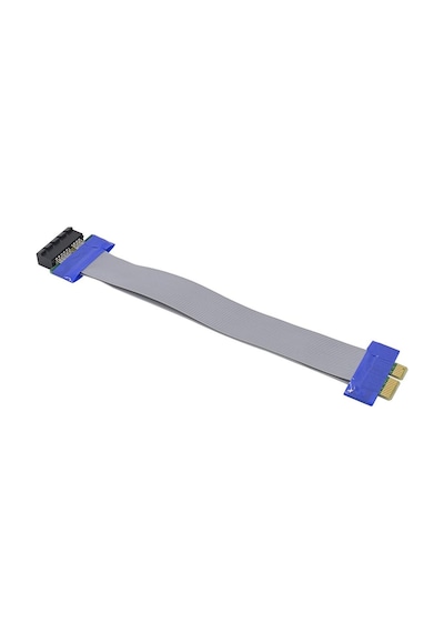 Alfais 4651 Pcı-e Express 1x Dişi Erkek Riser Uzatma Kablosu