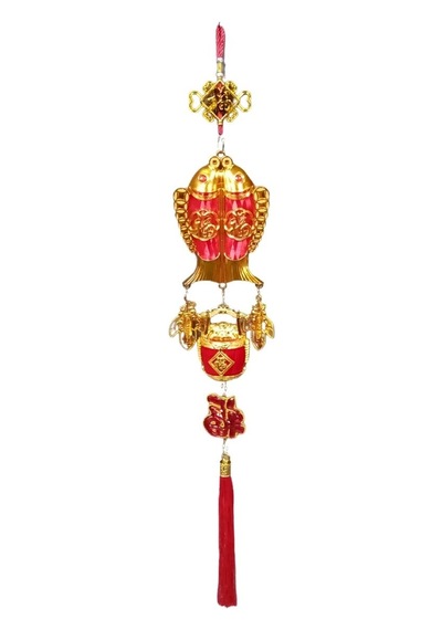 Feng Shui Koi Balık Şans Ve Bereket Askılık 80 Cm