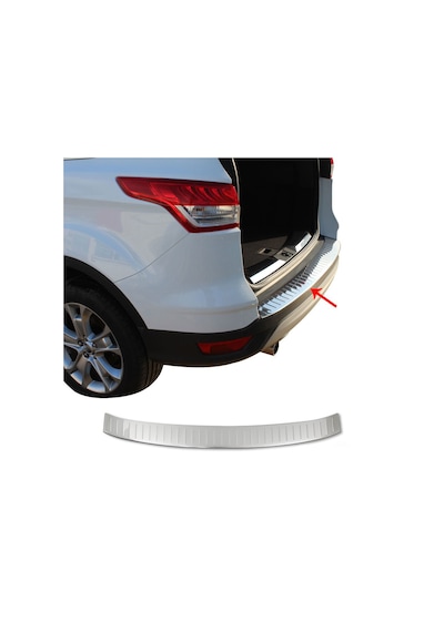 Ford Kuga Mk3 2020 Krom Arka Tampon Eşiği P.Çelik