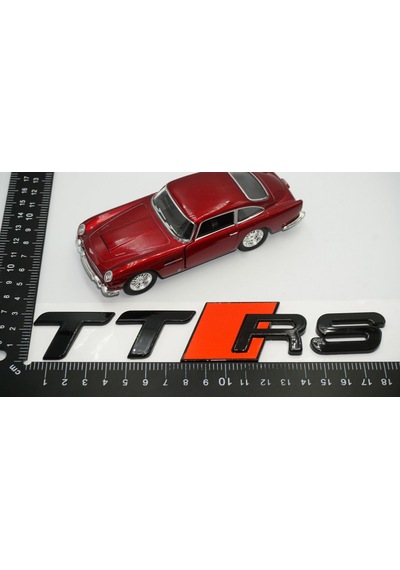 Dk Tuning Audi Ttrs Parlak Siyah Abs Bagaj Logo Yazı Arma