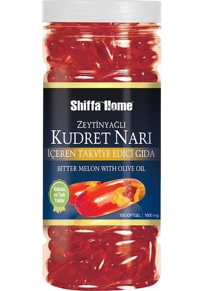Aksu Vital Shiffa Home Kudret Narı 1000 MG 100 Kapsül