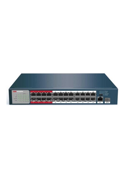 Hıkvısıon Ds-3e0326p-e/m B 24 Port 10/100+1xgb Sfp/rj45 Uplınk 250w 300 Metre Poe Mesafe Swıtch