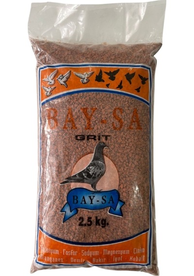 Bay-sa Güvercin Kırmızı Grit Kili 2500 KG