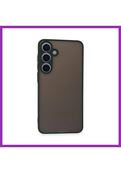 Bezos Samsung Galaxy S24 Uyumlu Kılıf Montreal Silikon Kapak - Yeşil Bty