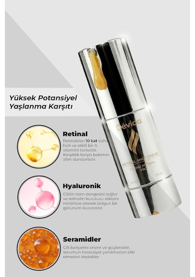 Retinal Shot Krem Göz Çevresi Alın Çizgisi Kırışıklık Karşıtı Pro Series C110