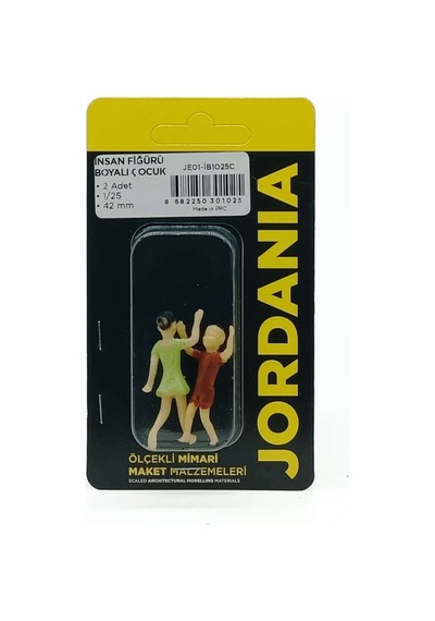 Jordania Maket Çocuk Figür 125 Ölçek 42 Mm 2 Adet Je01-ıb1025c
