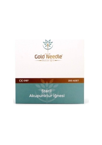 Gold Needle Steril Akupunktur Iğnesi 0.25Mm X 25Mm 200 Lü Çok Renkli