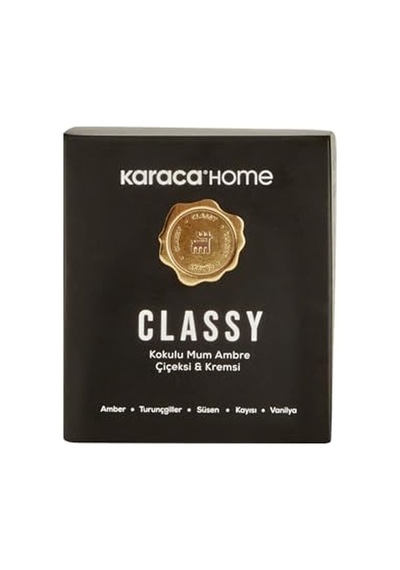Karaca Home Classy Kokulu Mumlu Mumluk, Ambre Diğer