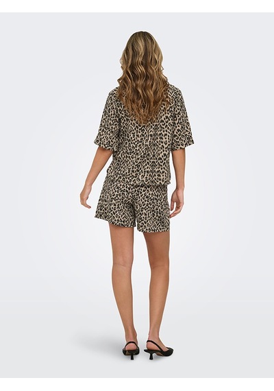 Only Onlemmıa S/s Button Shırt Pnt Kadın Siyah Gömlek - 15380053