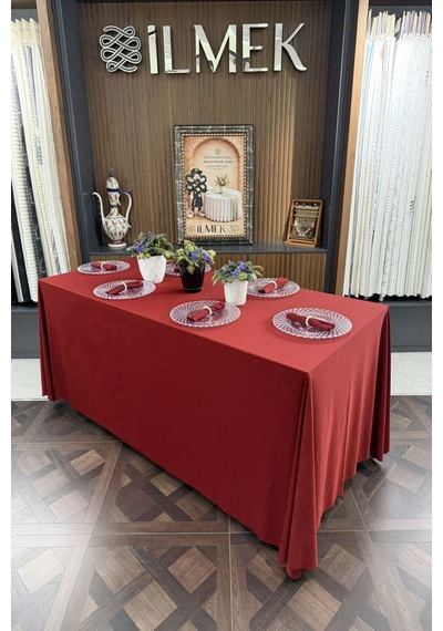 Dertsiz Dikdörtgen Masa Örtüsü 320x220cm - Dikişsiz Ütü İstemez - Düğün Davet Organizasyon Otel Restoran Bordo Bordo Dertsiz Dikdörtgen Masa Örtüsü 320x220cm - Dikişsiz Ütü İstemez - Düğün Davet Organizasyon Otel Restoran Bordo Bordo