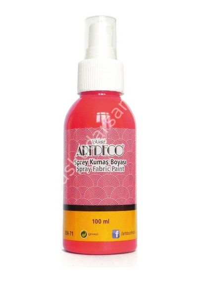 Artdeco Sprey Kumaş Boyası 100ml Kırmızı