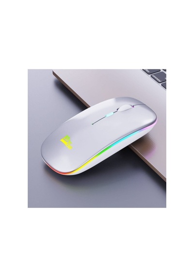 Genel Markalar Gox Rgb Işıklı Şarj Edilebilir Kablosuz Mouse Akt01942