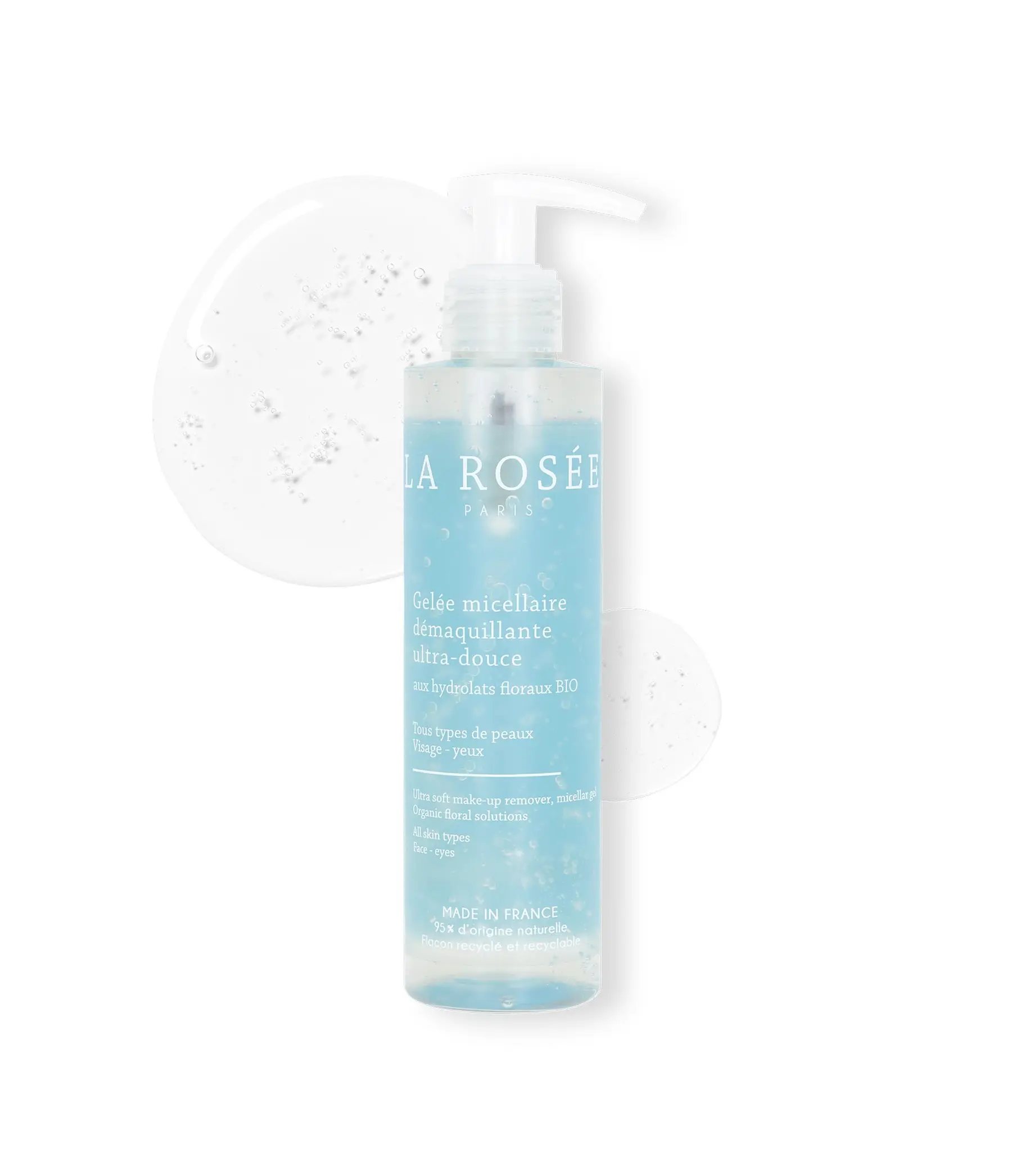 La Rosee Paris Makyaj Temizleyici Misel Jel Organik Çiçek Solüsyonları İçeren - 195 Ml.
