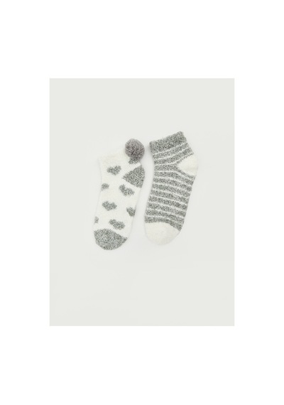 Lc Waikiki Alıta Cıty Farkıyla Lcw Dream Gri Desenli 2'li Paket Kadın Soket Çorap Gri - 925413108 Gri Lc Waikiki Alıta Cıty Farkıyla Lcw Dream Gri Desenli 2'li Paket Kadın Soket Çorap Gri - 925413108 Gri