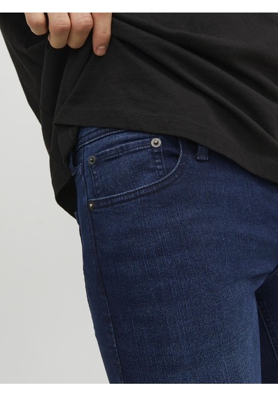 Jack & Jones Erkek Jjiglenn Jjoriginal Mf 775 Dar Kesim Kot Pantolon 12237358 Mavi
