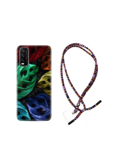 Vivo Y20S Kılıf Rasta Boyun Askılı Foids 1669