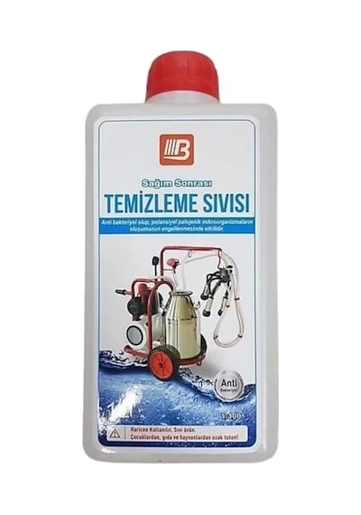 Bartech Süt Sağım Makinesi Temizlik Sıvısı 1lt